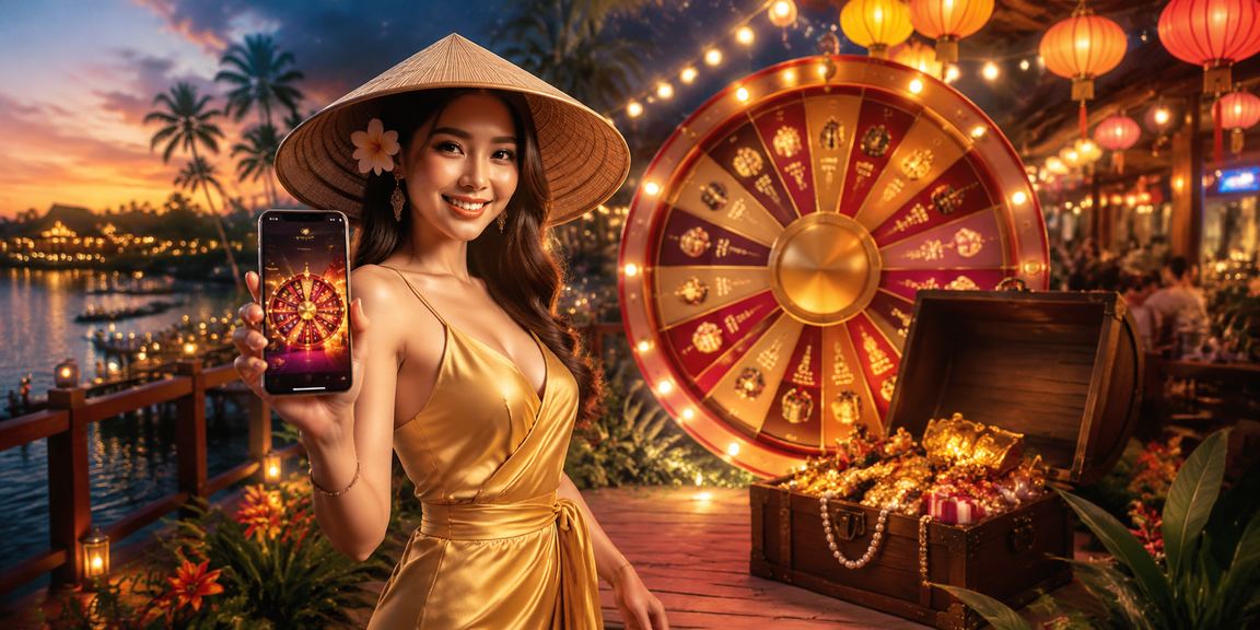 Cảnh vật Phú Quốc với biểu tượng may mắn